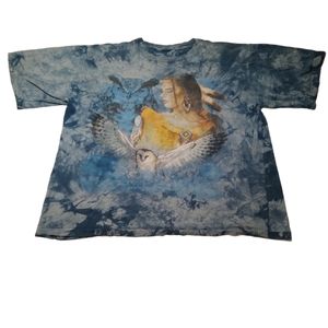 The Mountain Indian Woman w/ Owls Sz XL